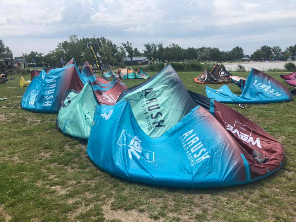 Nur heute #airush testival #kitesurfingat